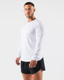 Zero Classic LS Tee 2pk - White - Unmatched Kicks - Alphalete