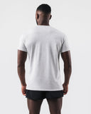 Zero Classic Tee 2pk - Heather Grey - Unmatched Kicks - Alphalete