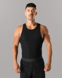 Zero Ribbed Tank 2pk - Black - Unmatched Kicks - Alphalete
