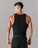 Zero Ribbed Tank 2pk - Black - Unmatched Kicks - Alphalete