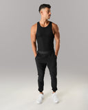 Zero Ribbed Tank 2pk - Black - Unmatched Kicks - Alphalete
