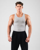 Zero Ribbed Tank 2pk - Heather Grey - Unmatched Kicks - Alphalete
