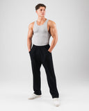 Zero Ribbed Tank 2pk - Heather Grey - Unmatched Kicks - Alphalete