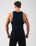 Zero Ribbed Tank 2pk - Navy - Unmatched Kicks - Alphalete
