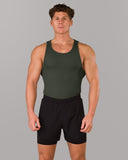 Zero Ribbed Tank 2pk - Signature Green / Signature Navy - Unmatched Kicks - Alphalete