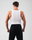 Zero Ribbed Tank 2pk - White - Unmatched Kicks - Alphalete