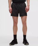 Zeroed In Linerless Short 5" Incline Texture Black Multi - Unmatched Kicks-LULULEMON