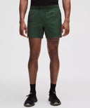 Zeroed In Linerless Short 5" Incline Texture Green Multi - Unmatched Kicks-LULULEMON