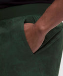 Zeroed In Linerless Short 5" Incline Texture Green Multi - Unmatched Kicks-LULULEMON