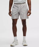 Zeroed In Linerless Short 7" Incline Texture Grey Multi - Unmatched Kicks-LULULEMON