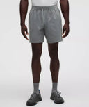 Zeroed In Linerless Short 7" Onyx Grey - Unmatched Kicks-LULULEMON