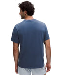 Zeroed In Short - Sleeve Shirt Blue Twill - Unmatched Kicks - LULULEMON