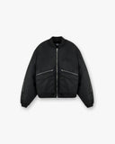 Zip Back Bomber Jacket - Jet Black - Unmatched Kicks - REPRESENT